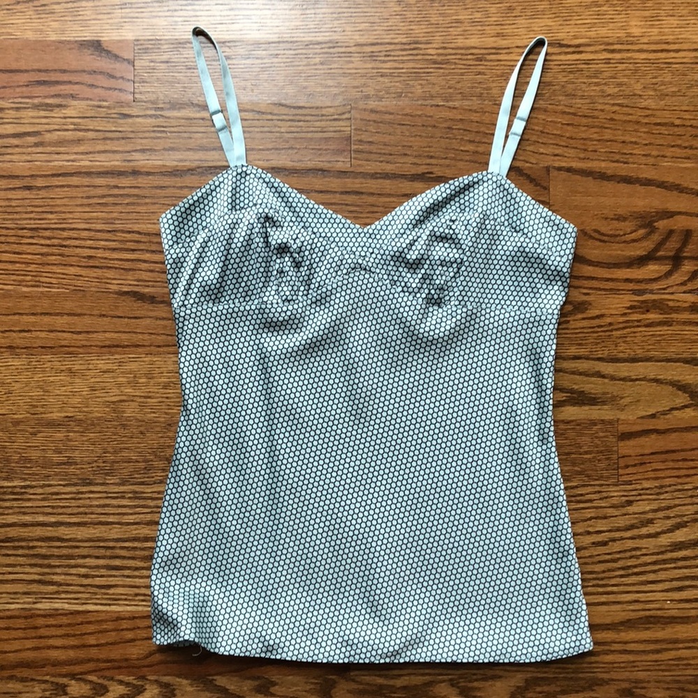 Express metallic blue tank